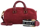 Ted Baker Shayia Elongated Suede Boxy Top Handle Bag Dk - Red Ted Baker Shayia Elongated Suede Boxy Top Handle Bag Dk - Red