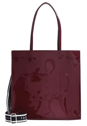 Ted Baker Iconny Webbing Large Icon Bag L Oxblood Ted Baker Iconny Webbing Large Icon Bag L Oxblood