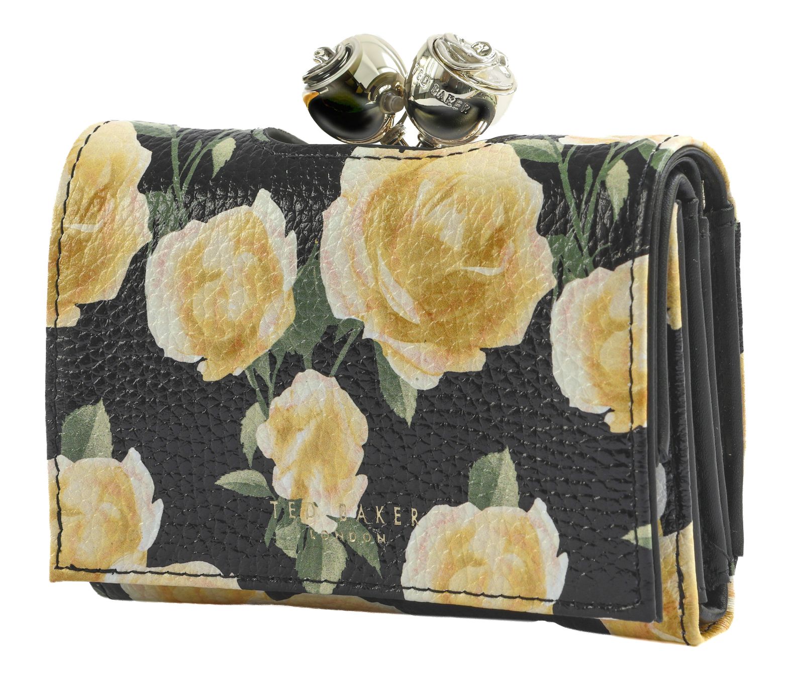 Ted Baker Albo Printed Small Bobble Purse S Black