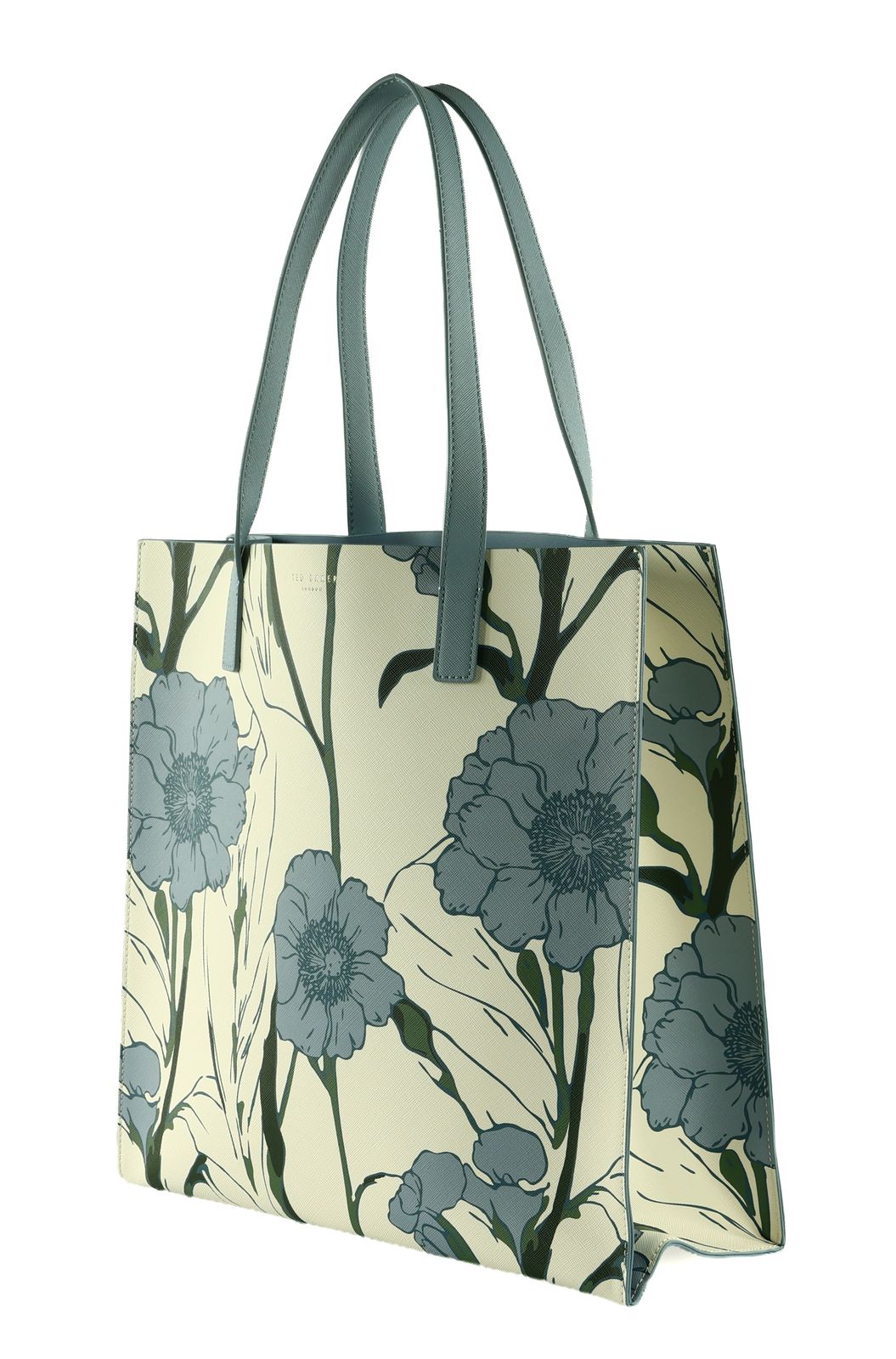 Ted Baker Tipcon Floral Print Large Icon Bag L LT-Blue Ted Baker Tipcon Floral Print Large Icon Bag L LT-Blue