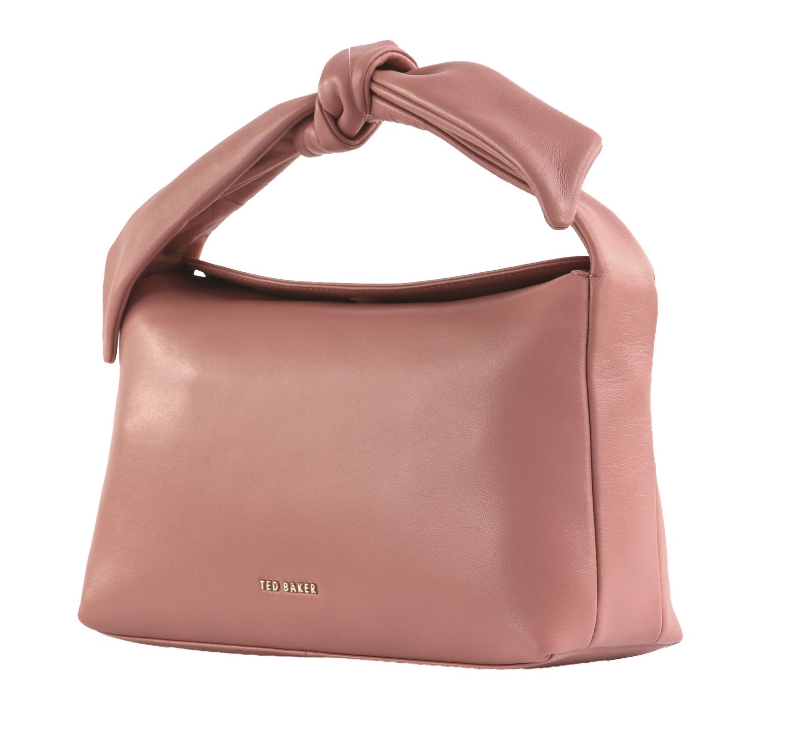 Ted Baker Nyaal Soft Knot Bow leather Shoulder Bag Pl - Pink Ted Baker Nyaal Soft Knot Bow leather Shoulder Bag Pl - Pink