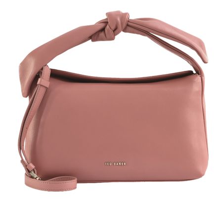 Ted Baker Nyaal Soft Knot Bow leather Shoulder Bag Pl - Pink Ted Baker Nyaal Soft Knot Bow leather Shoulder Bag Pl - Pink