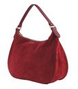 Ted Baker Samiyra Webbing Suede Hobo Bag Dk - Red