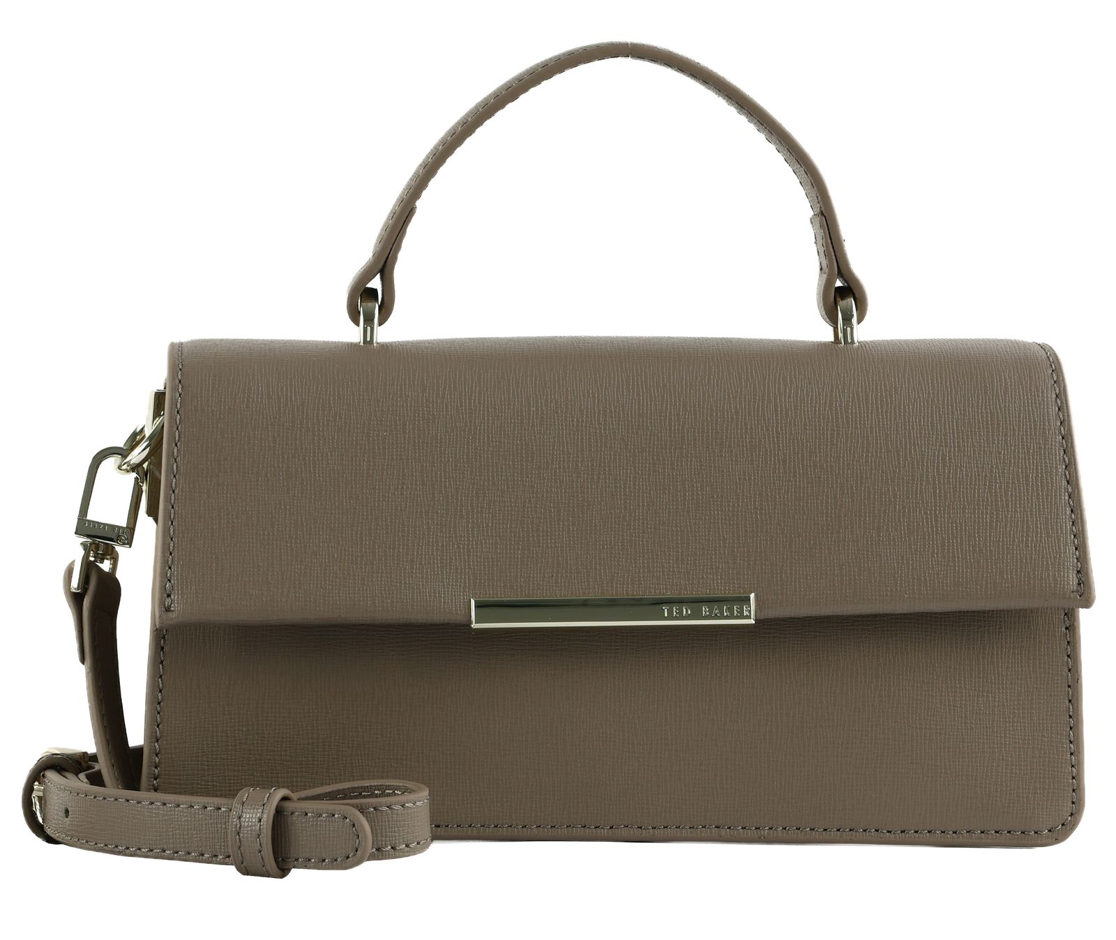 Ted Baker Rennye Elongated Bar Detail Cross Body Taupe