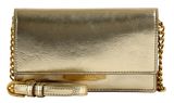 Ted Baker Mahiria Lock Detail Purse on a Chain Gold - Col Ted Baker Mahiria Lock Detail Purse on a Chain Gold - Col