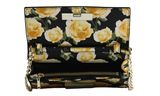 Ted Baker Mahirya Printed Lock Purse on a Chain Black Ted Baker Mahirya Printed Lock Purse on a Chain Black