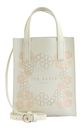 Ted Baker Reocon Embroidery Floral Mini Icon Bag Ivory