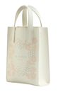 Ted Baker Reocon Embroidery Floral Mini Icon Bag Ivory
