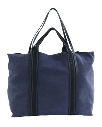 Ted Baker Laurrel Suede Webbing Detail Large Shopper Dk - Blue Ted Baker Laurrel Suede Webbing Detail Large Shopper Dk - Blue