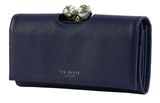 Ted Baker Roosali Rose Detail Leather Large Bobble Purse Dk -Blue
