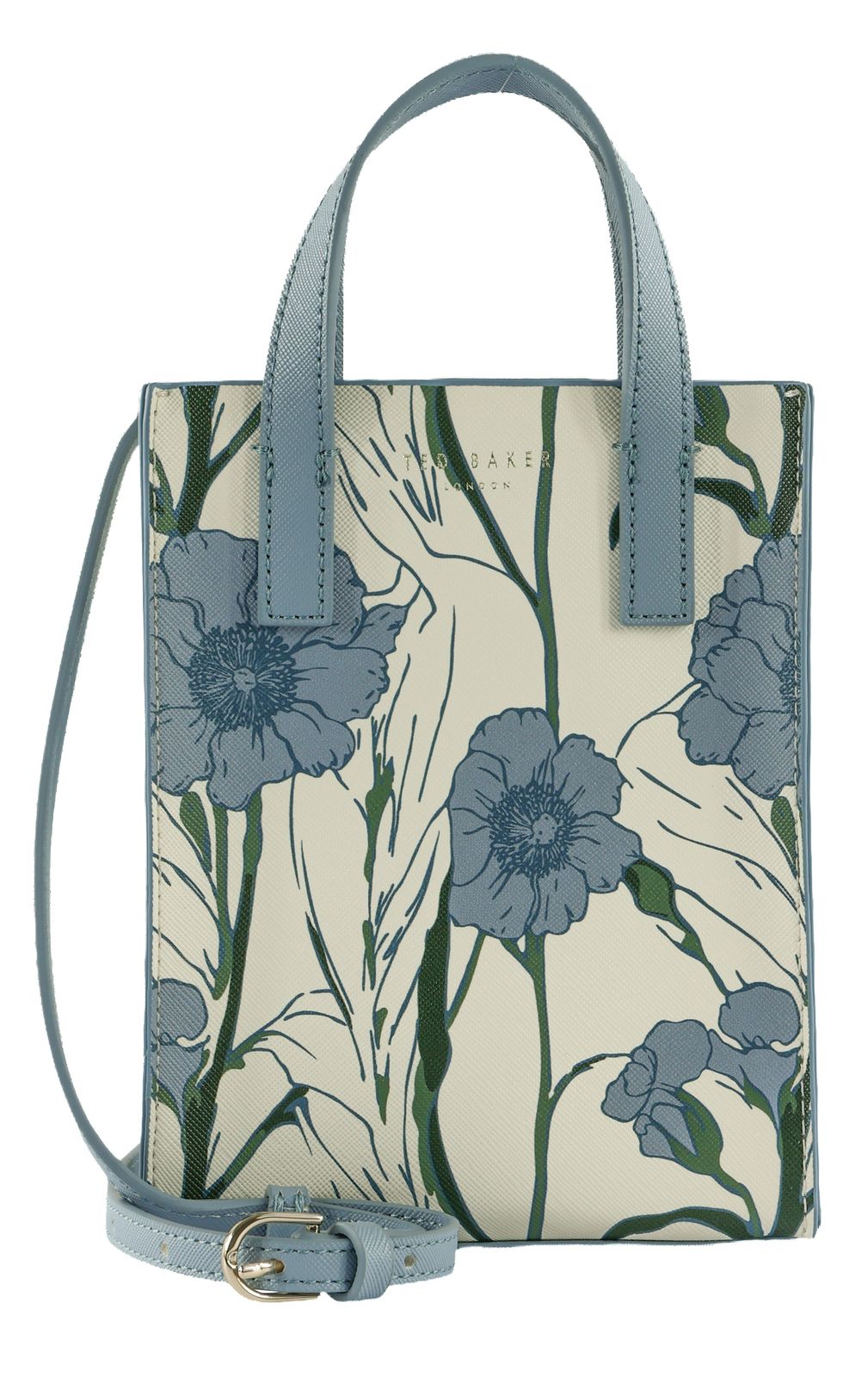 Ted Baker Taecon Floral Print Mini Icon Pag White