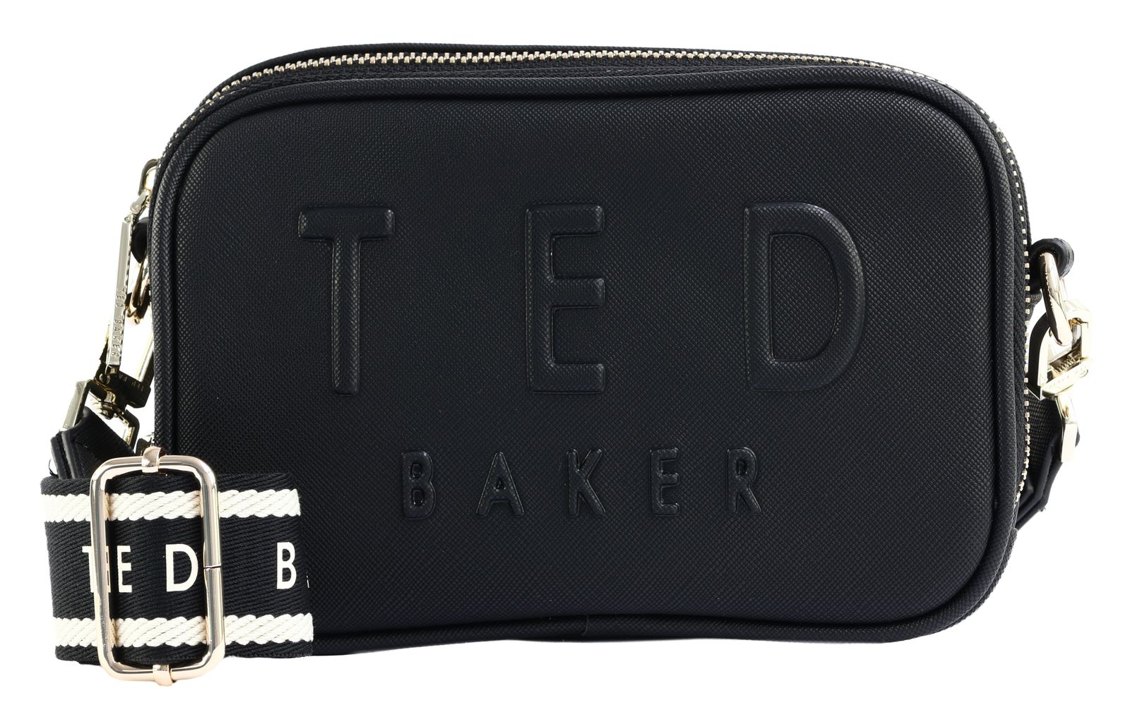 Ted Baker Lauli Webbing Detail Small Camera Bag Jet - Black