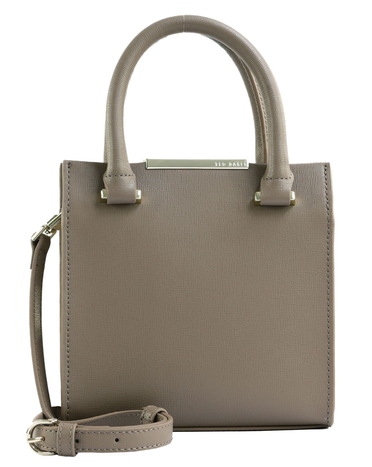 Ted Baker Reniya Bar Detail Small Tote Bag Taupe