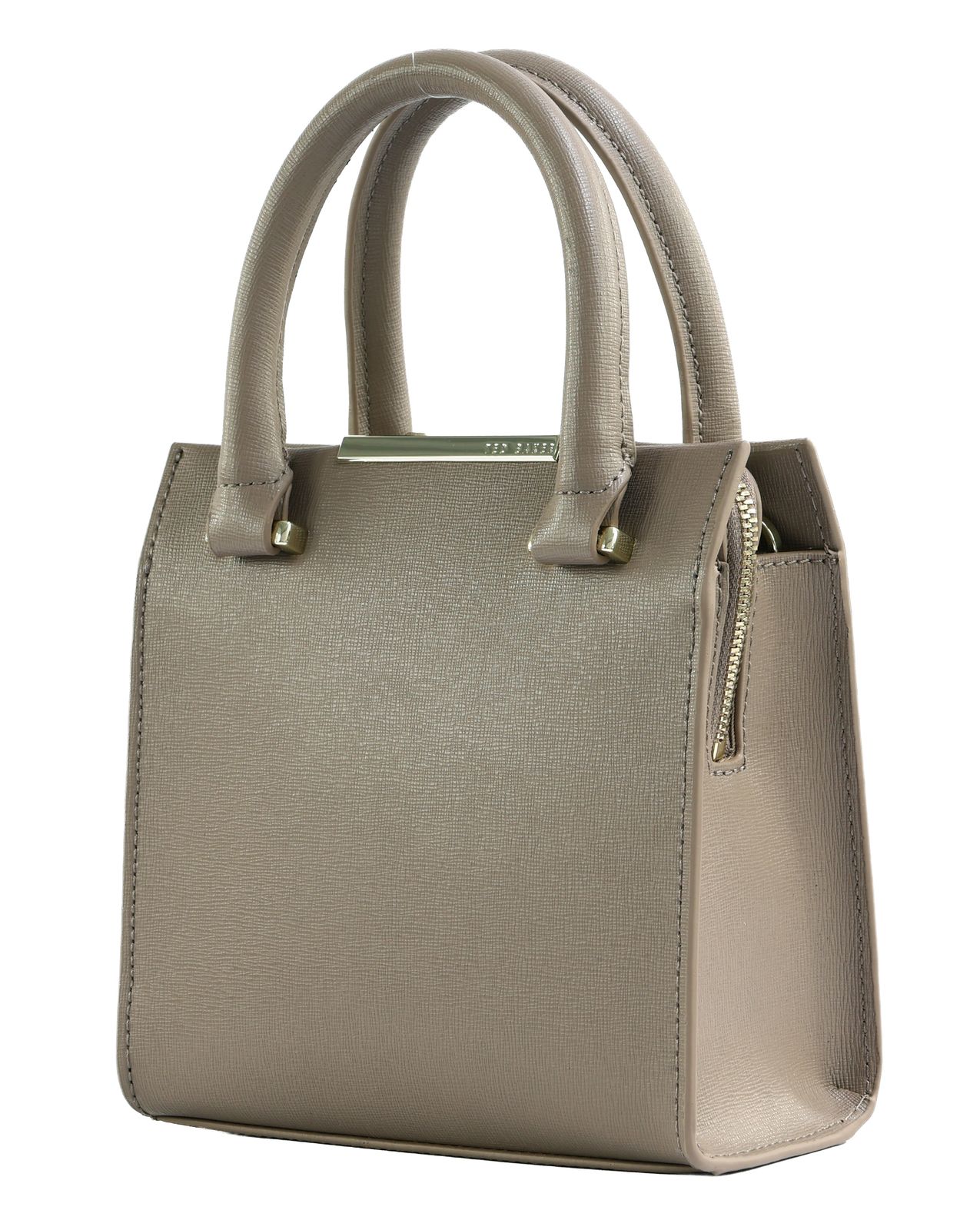 Ted Baker Reniya Bar Detail Small Tote Bag Taupe Ted Baker Reniya Bar Detail Small Tote Bag Taupe