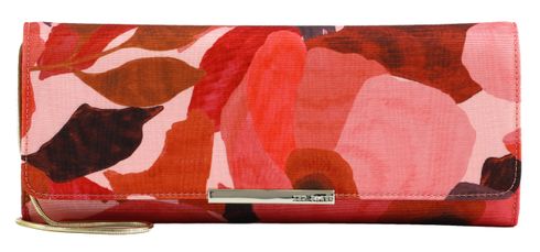 Ted Baker Malisae Printed Clutch Bag Dk - Orange Ted Baker Malisae Printed Clutch Bag Dk - Orange