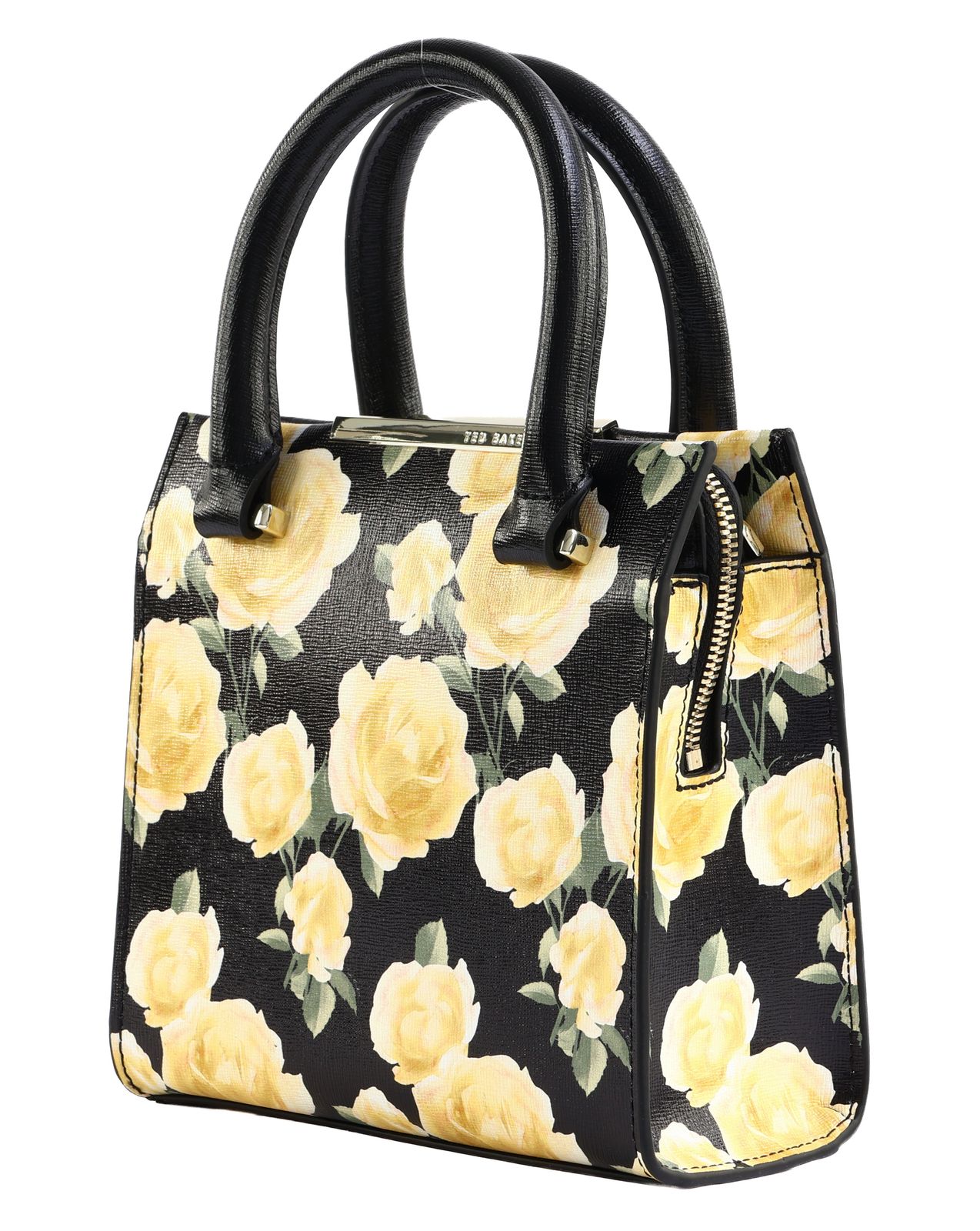 Ted Baker Renniia Bar Detail Small Printed Tote Bag Black Ted Baker Renniia Bar Detail Small Printed Tote Bag Black