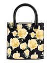 Ted Baker Renniia Bar Detail Small Printed Tote Bag Black Ted Baker Renniia Bar Detail Small Printed Tote Bag Black