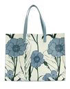 Ted Baker Tooocon Floral Print Extra Large Icon Bag XL White