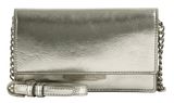 Ted Baker Mahiria Lock Detail Purse on a Chain Silver-Col Ted Baker Mahiria Lock Detail Purse on a Chain Silver-Col