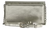 Ted Baker Mahiria Lock Detail Purse on a Chain Silver-Col Ted Baker Mahiria Lock Detail Purse on a Chain Silver-Col