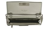 Ted Baker Mahiria Lock Detail Purse on a Chain Silver-Col Ted Baker Mahiria Lock Detail Purse on a Chain Silver-Col