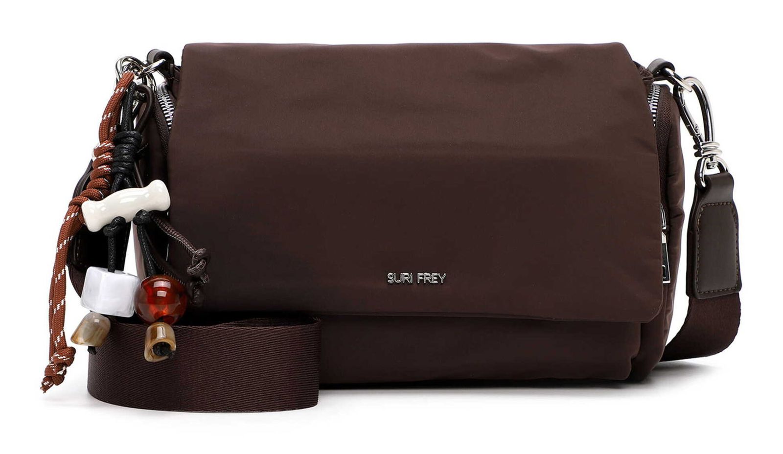 SURI FREY Sandey Handbag with Flap M Brown
