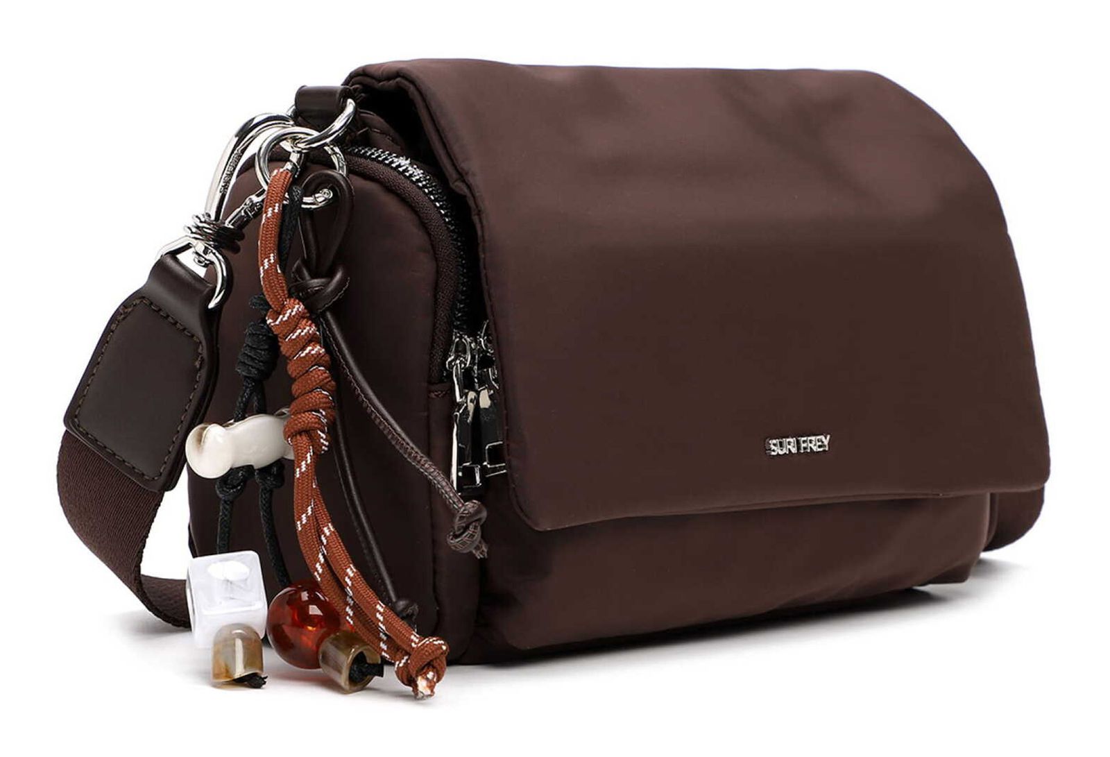 SURI FREY Sandey Handbag with Flap M Brown SURI FREY Sandey Handbag with Flap M Brown