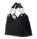 LIU JO Faiza ECS Satchel Bag S Nero / Brass Gold LIU JO Faiza ECS Satchel Bag S Nero / Brass Gold