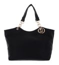 LIU JO Faiza ECS Tote L Nero / Brass Gold