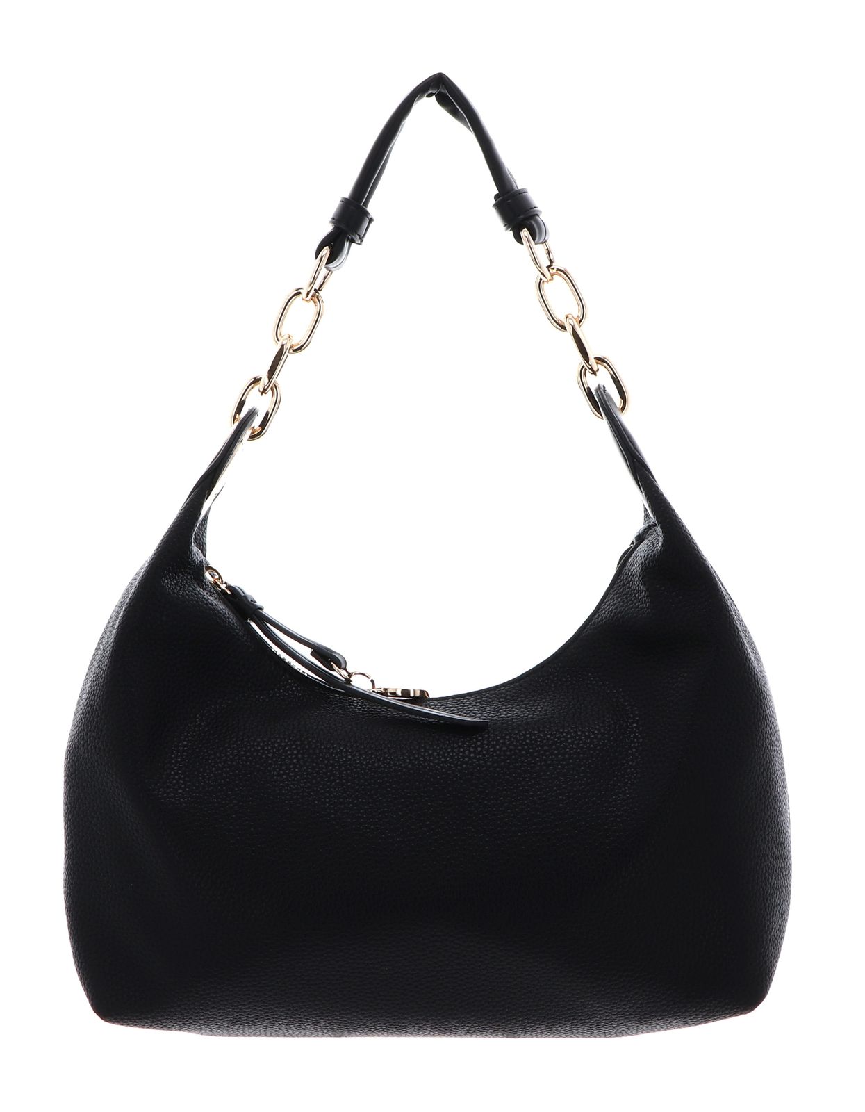 LIU JO Faiza ECS Hobo Bag M Nero / Brass Gold