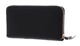 LIU JO Faiza ECS Zip Around Wallet XL Nero LIU JO Faiza ECS Zip Around Wallet XL Nero