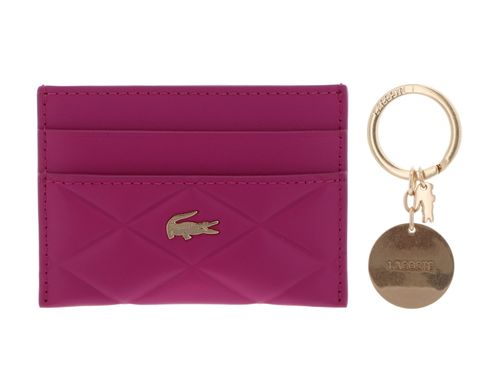LACOSTE CC Key Ring Box Rubine