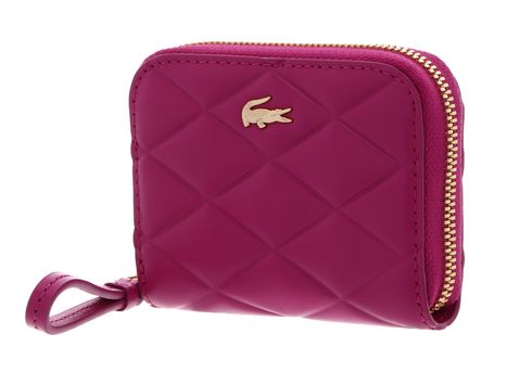 LACOSTE Zip Coin Wallet XS Rubine