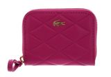 LACOSTE Zip Coin Wallet XS Rubine