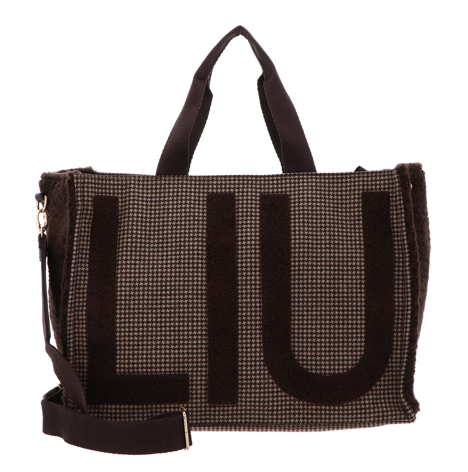 LIU JO Check Tote Bag L T. Moro