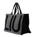 LIU JO Check Tote Bag L Nero LIU JO Check Tote Bag L Nero