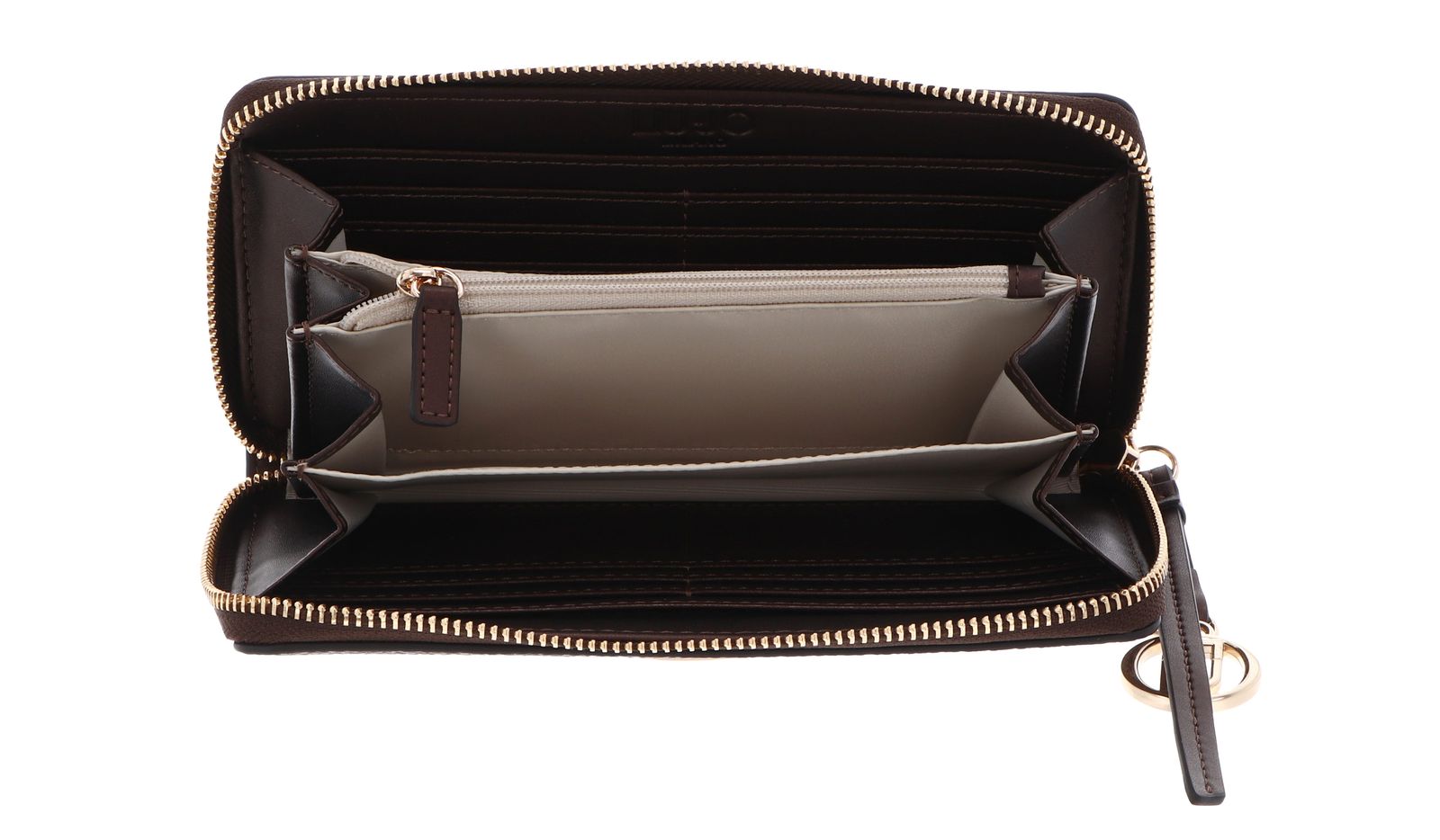 LIU JO Faiza ECS Zip Around Wallet XL T. Moro Met. LIU JO Faiza ECS Zip Around Wallet XL T. Moro Met.