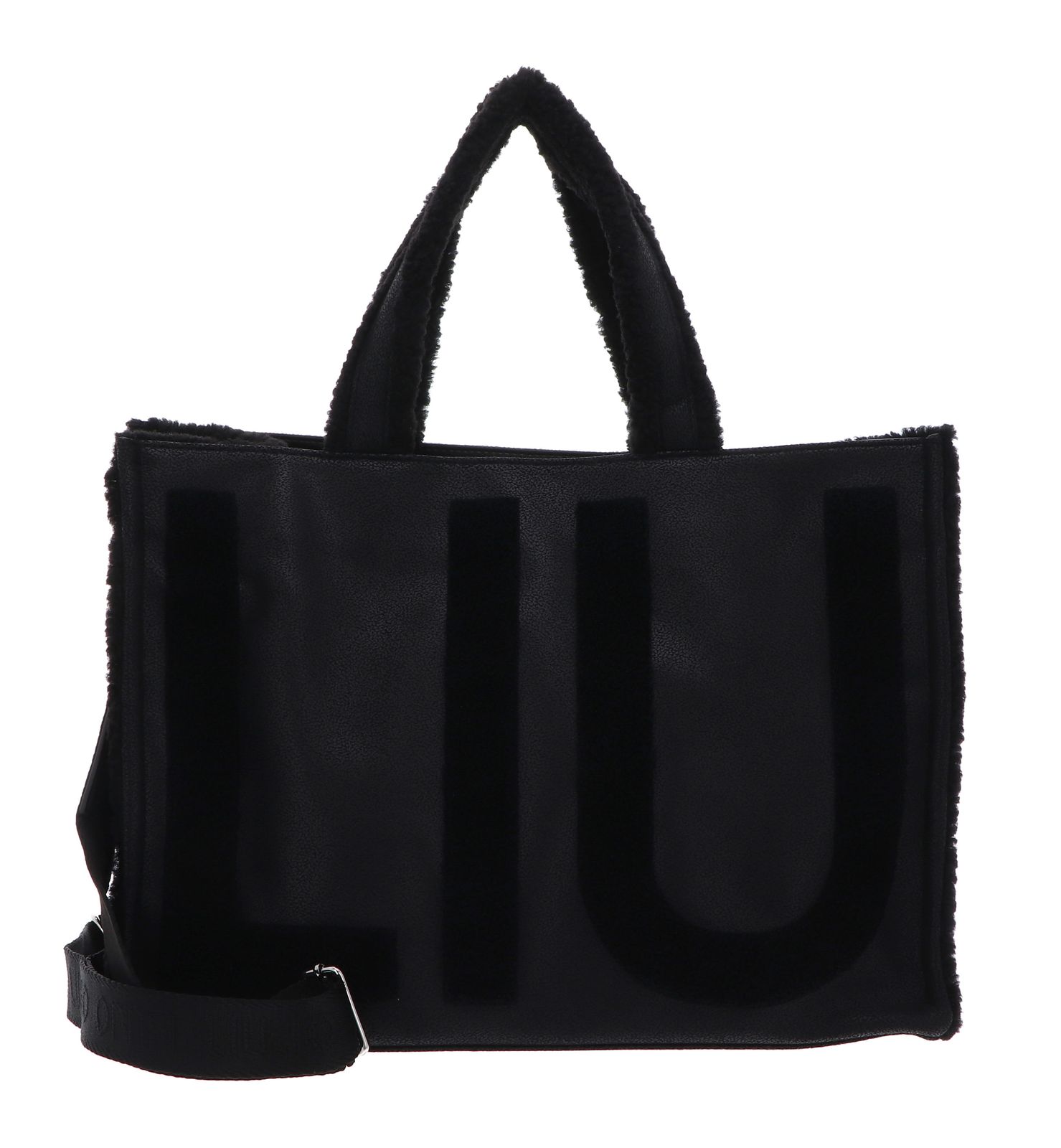 LIU JO Logo Tote Bag L Nero