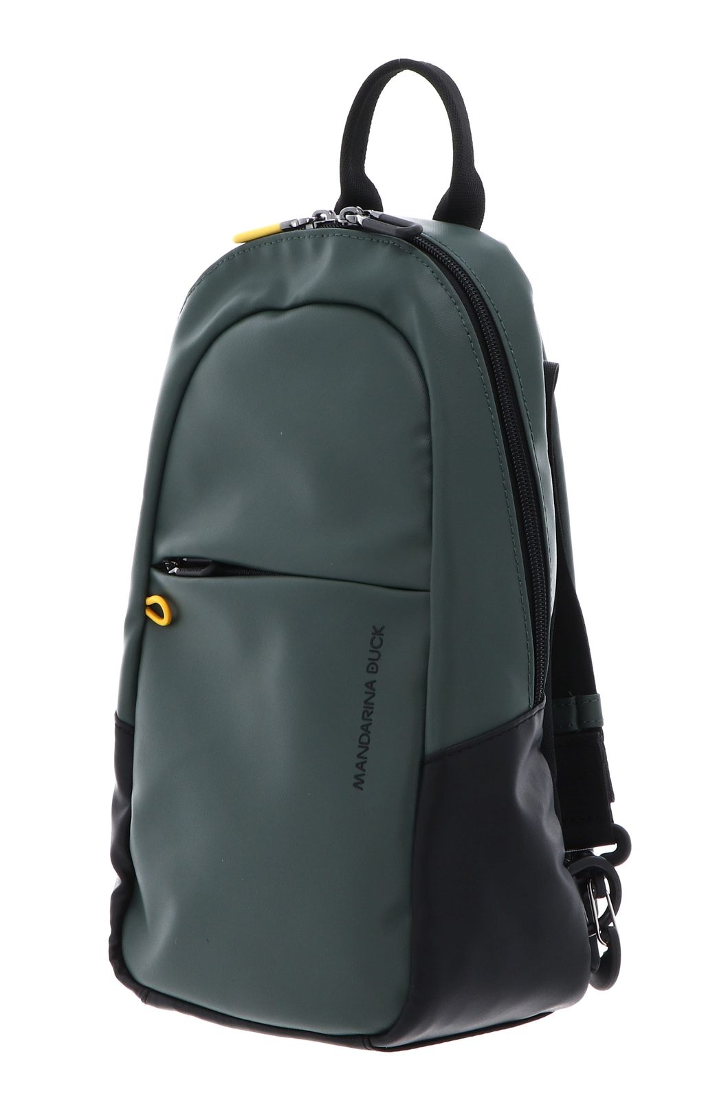 MANDARINA DUCK Eco Coated Sling Bag Deep Green MANDARINA DUCK Eco Coated Sling Bag Deep Green