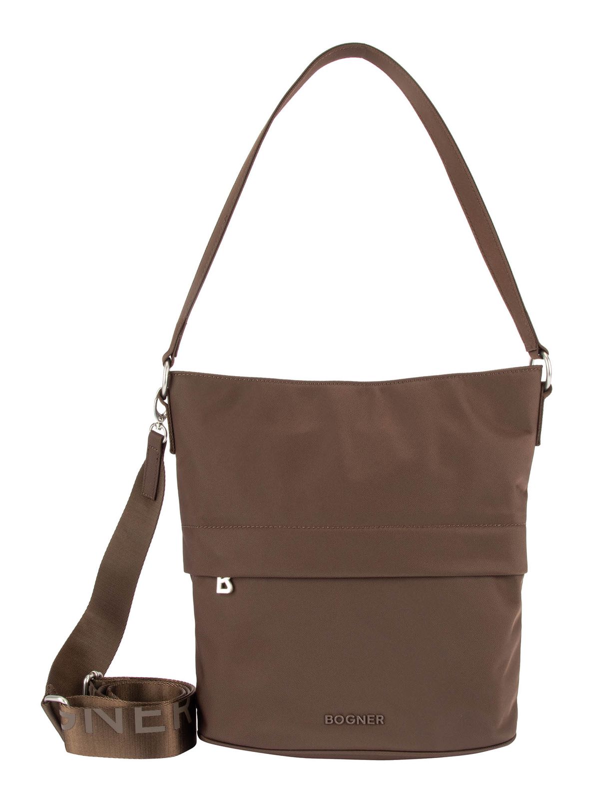 Bogner Maxon Heather Hobo S Darkbrown