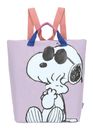 Fritzi aus Preußen Peanuts™ x Fritzi Easy Ju Hug Backpack Purple - White Fritzi aus Preußen Peanuts™ x Fritzi Easy Ju Hug Backpack Purple - White