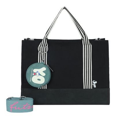 Fritzi aus Preußen Peanuts™ x Fritzi Tote Bag Cool Black