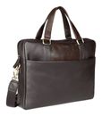 bugatti Ryan Briefcase Brown