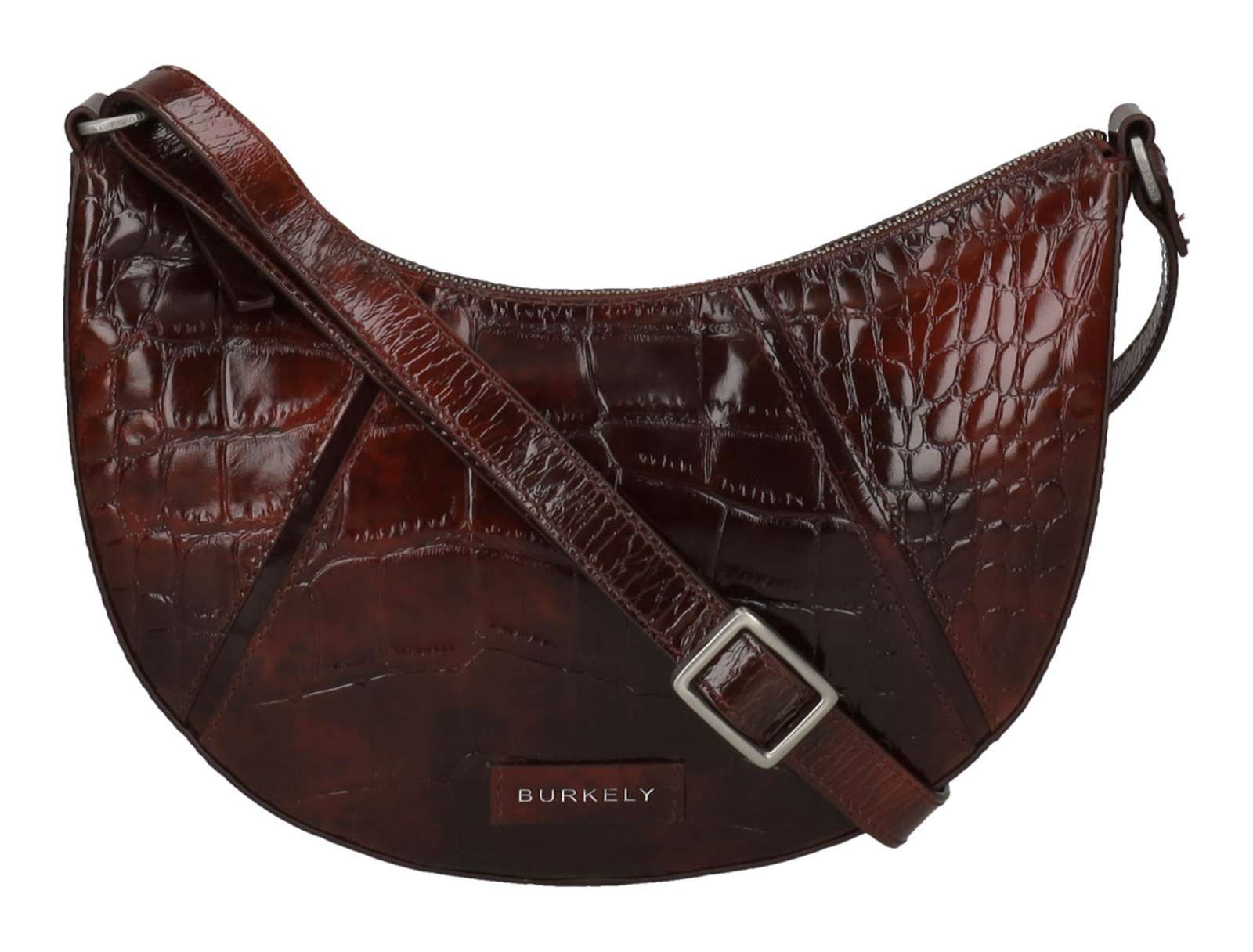 BURKELY Cool Colbie Crossbody Bag Round Burgundy