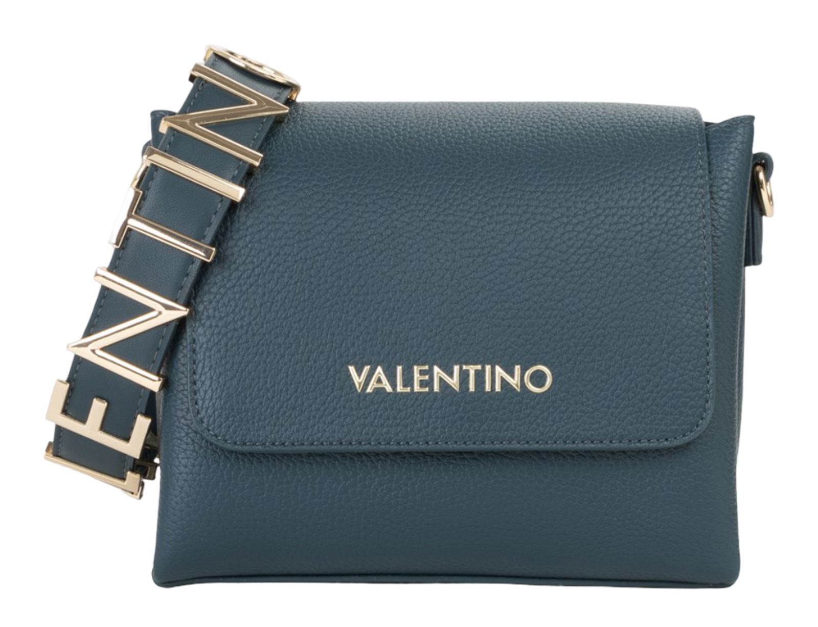 VALENTINO Alexia Satchel Petrolio