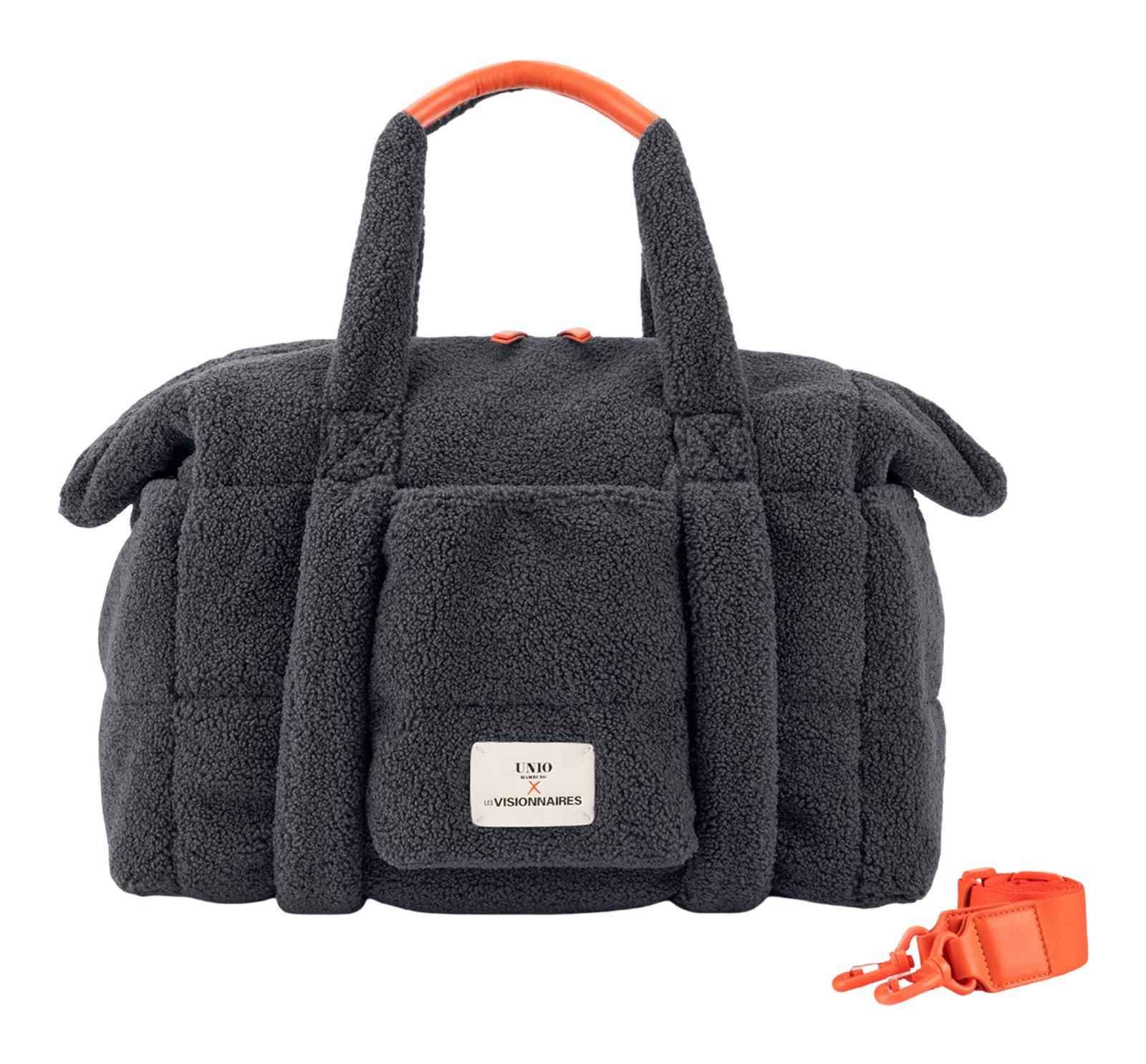 Unio Hamburg x Les Visionnaires Teddy Travel Bag Unio Anthrazith