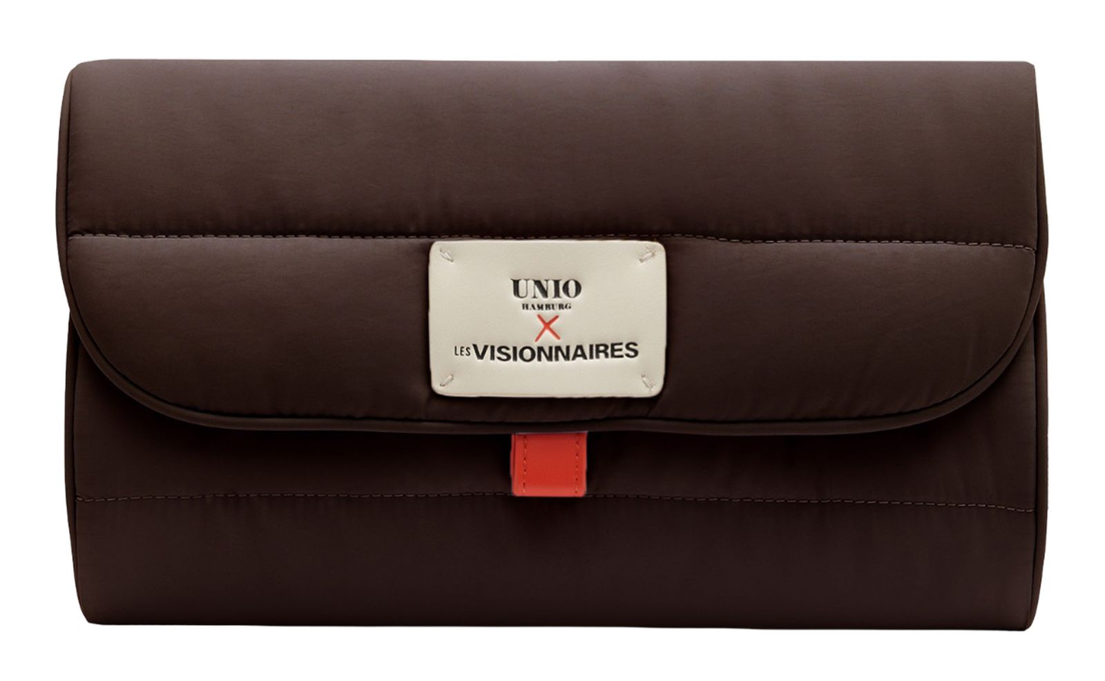 Unio Hamburg x Les Visionnaires Puffy Unio Cosmetic Bag Chocolate