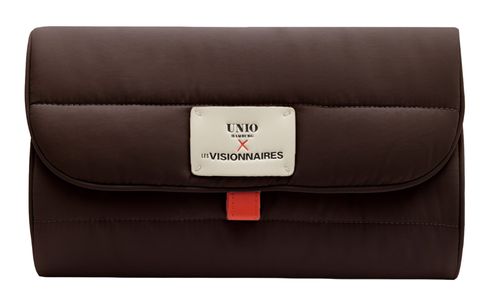 Unio Hamburg x Les Visionnaires Puffy Unio Cosmetic Bag Chocolate