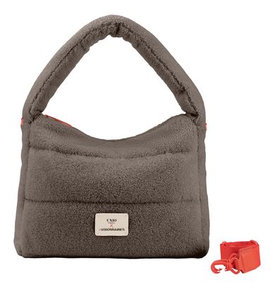 Unio Hamburg x Les Visionnaires Teddy Unio Hobo Taupe