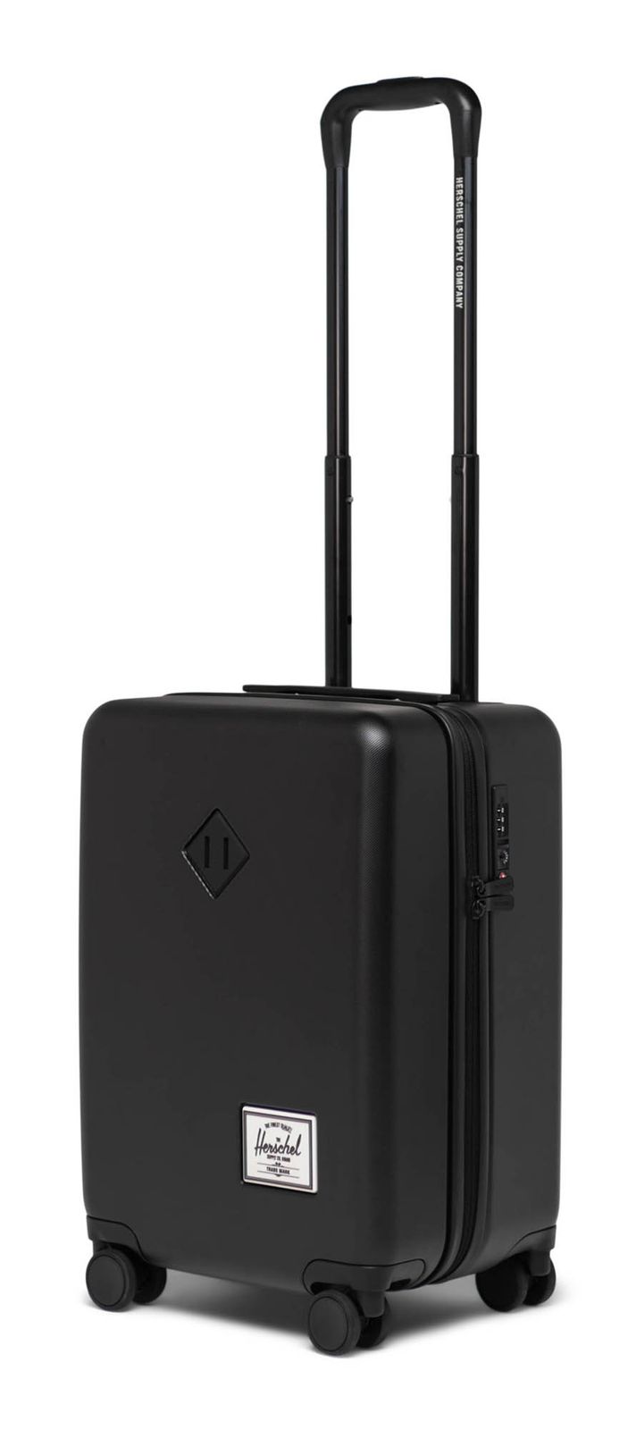 Herschel Heritage Hardshell Carry On Trolley S Black Herschel Heritage Hardshell Carry On Trolley S Black